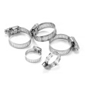 Factory manufactured Safety Fire pipe W4 SUS304 stainless steel heavy duty hose clamp 12.7mm